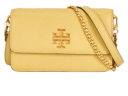 Britten, &pound;140, Handbags, Yellow, Leather, Front view